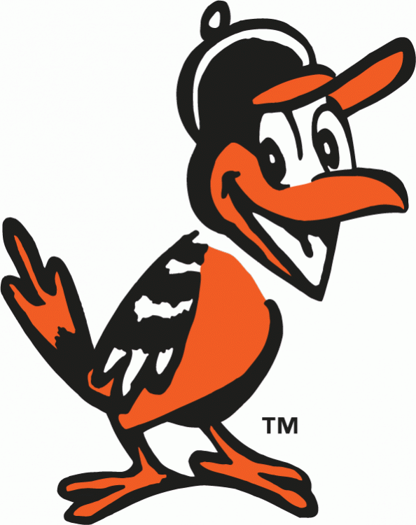 Baltimore Orioles 1954-1964 Alternate Logo iron on paper